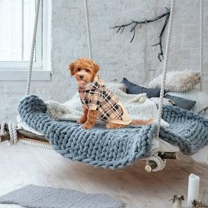 Plaid Dog Hoodie